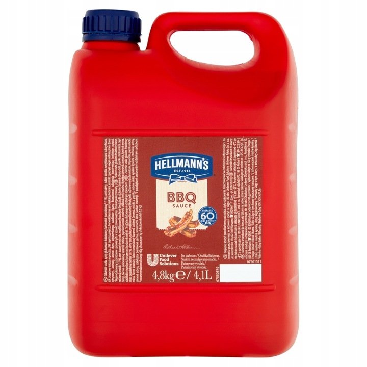Sos barbecue Hellmans 4.8kg
