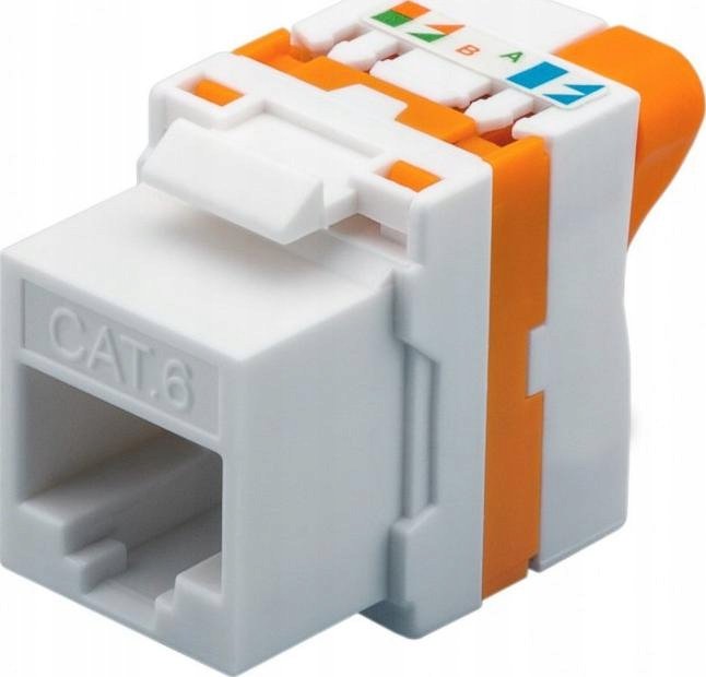 Techly 028573 Keystone RJ45 UTP Cat6 samozaciskowy, do PoE