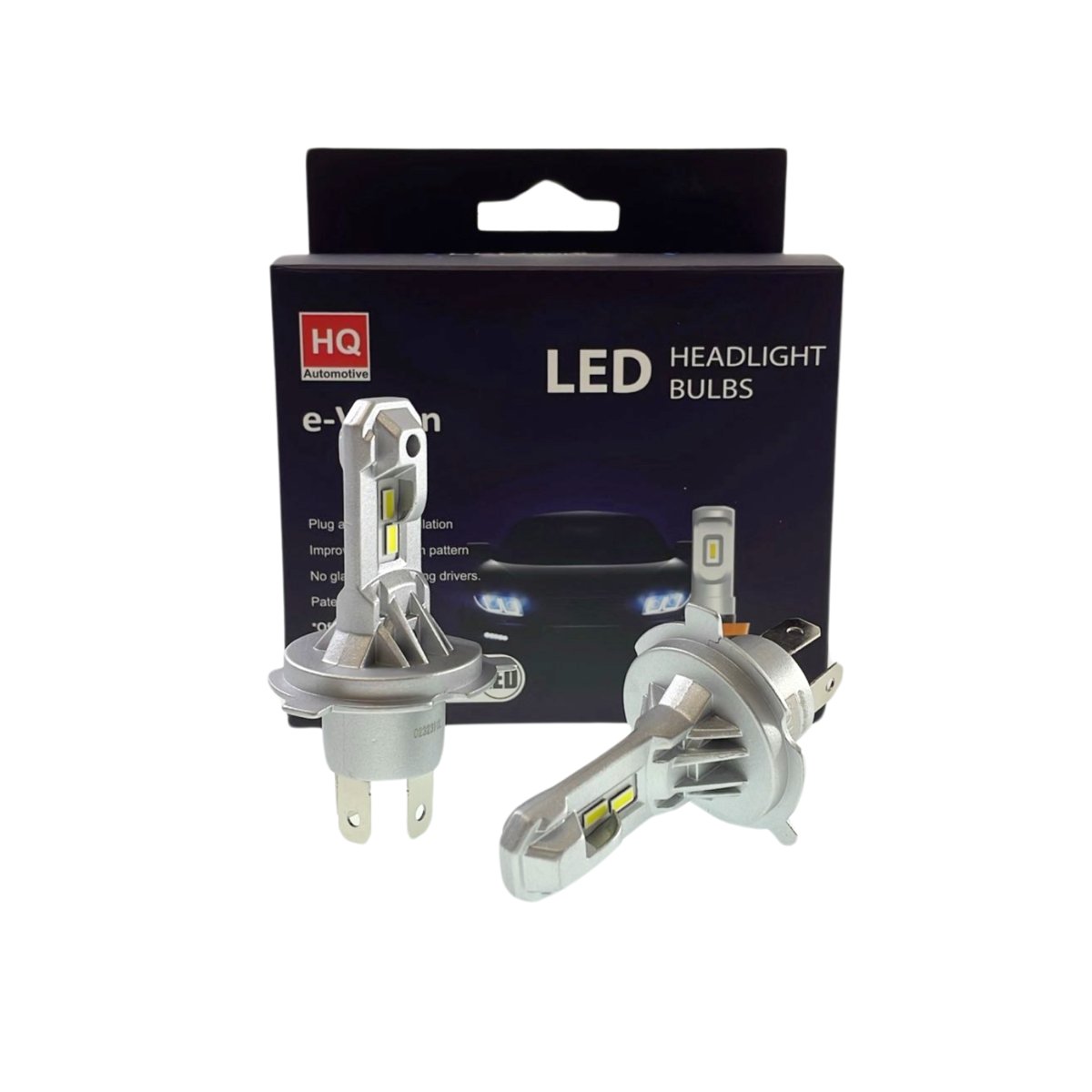 ŻARÓWKI H4 HQ E-VISION 12-24V 6000K LED HQ-1099 KOMPLET