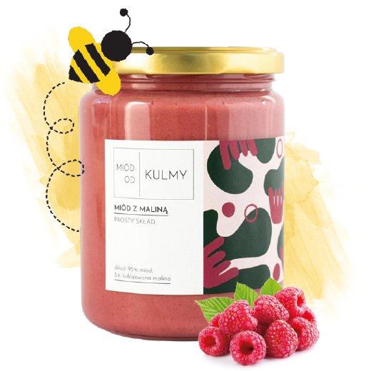 Miód od Kulmy Miód z MALINĄ