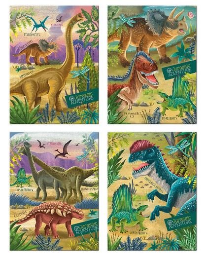 NOTES 9X12CM JURASSIC ADVENTURE ARGUS