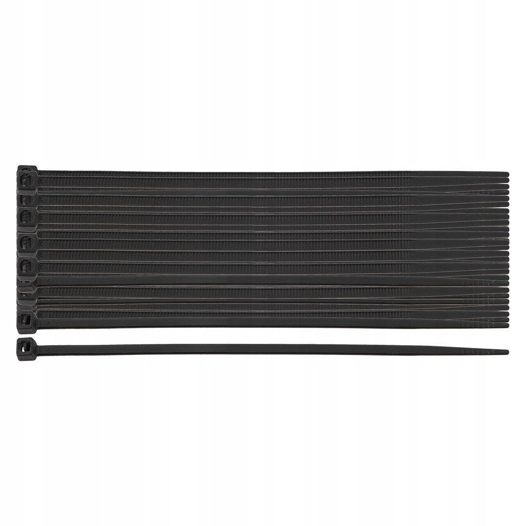 Opaski zaciskowe EXTREME 2.5 × 80 mm, czarne, 100 szt. NEO 01-620