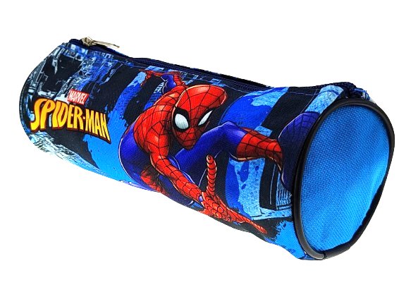 Niebieski piórnik tuba Spider-Man Marvel 22 x 8 cm