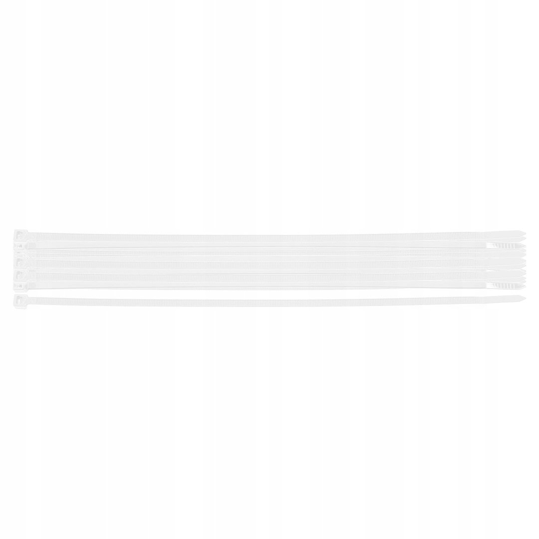 Opaski zaciskowe kablowe EXTREME 4.8 × 300 mm, białe, 20 szt., NEO 01-660