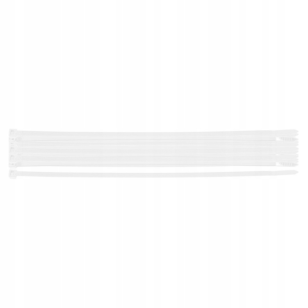 Opaski zaciskowe kablowe EXTREME 4.8 × 200 mm, białe, 20 szt., NEO 01-658