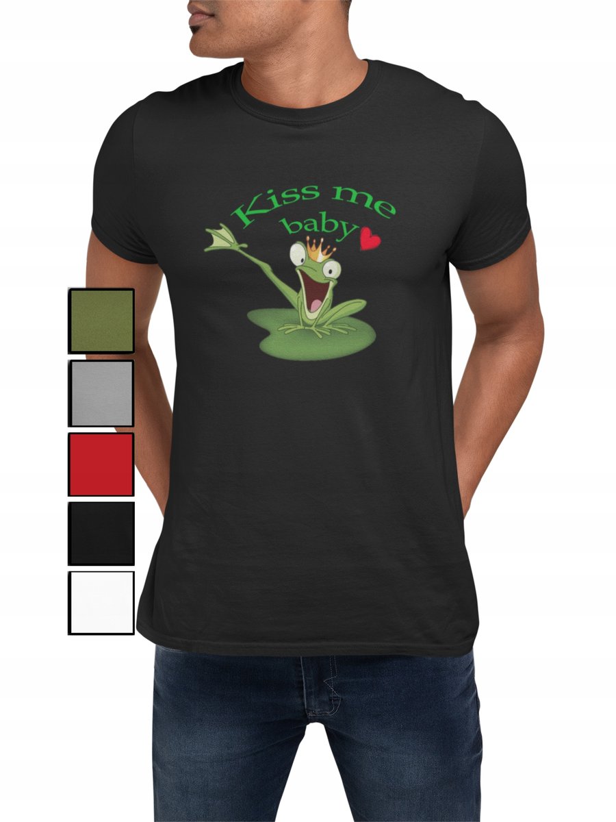 KOSZULKA T-SHIRT MĘSKA Z NADRUKIEM NA PREZENT NAPISY ŚMIESZNE RÓŻNE - 3XL