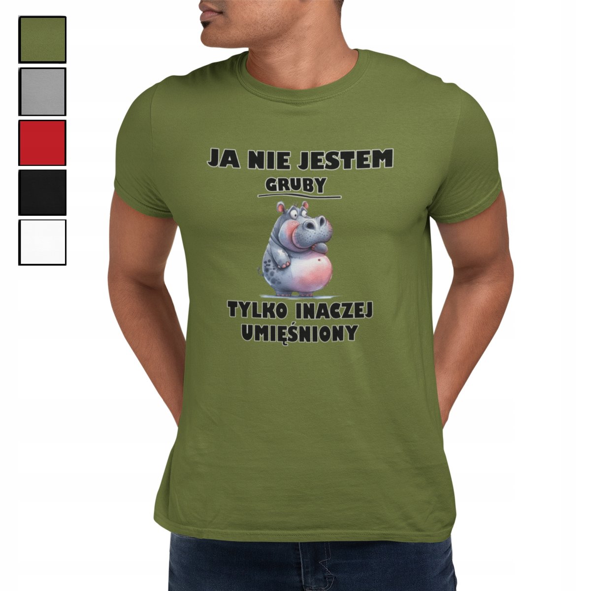 KOSZULKA T-SHIRT MĘSKA PREZENT DLA NIEGO WALENTYNKI ŚMIESZNE NAPISY - L