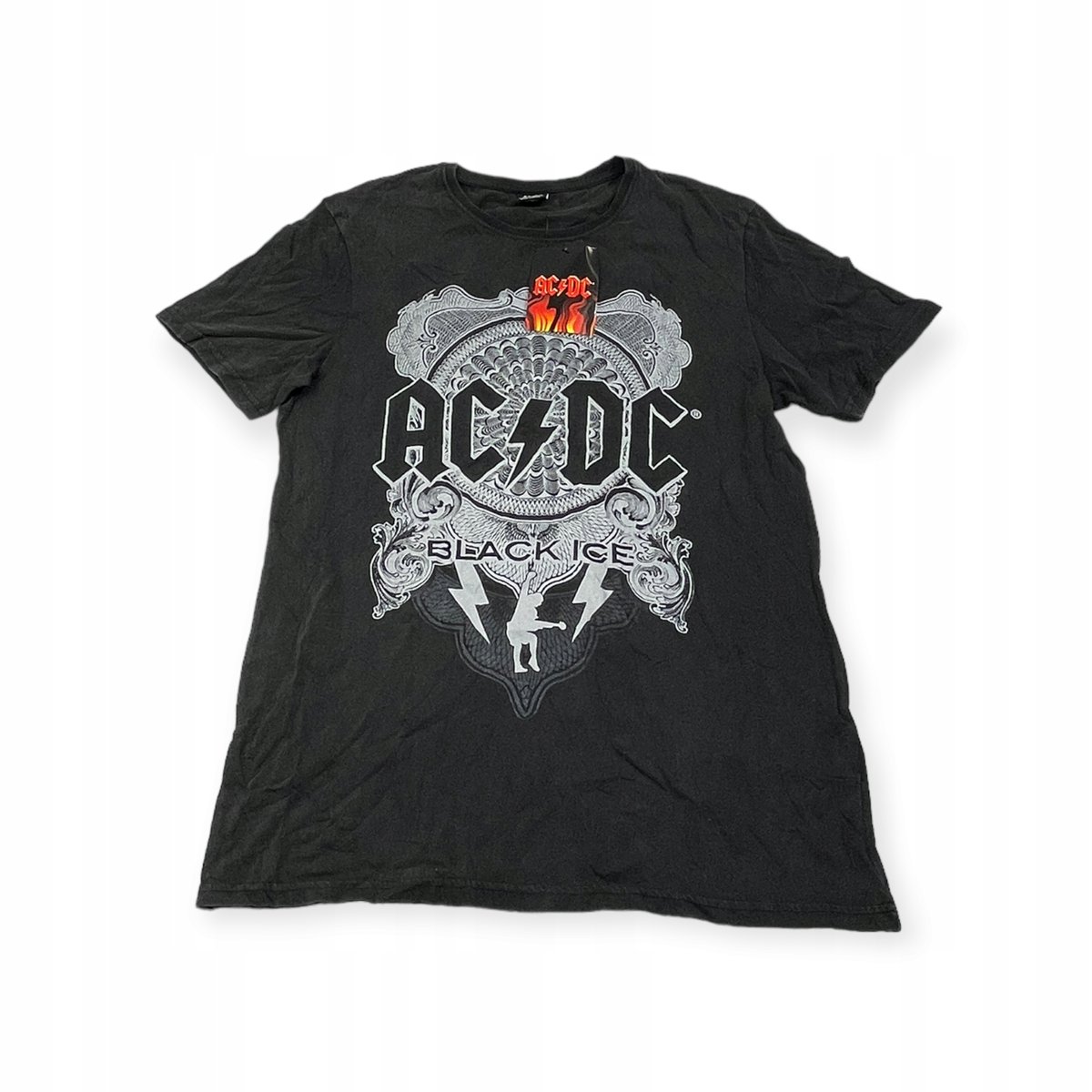 Koszulka T-shirt damski okrągły dekolt AC/DC M