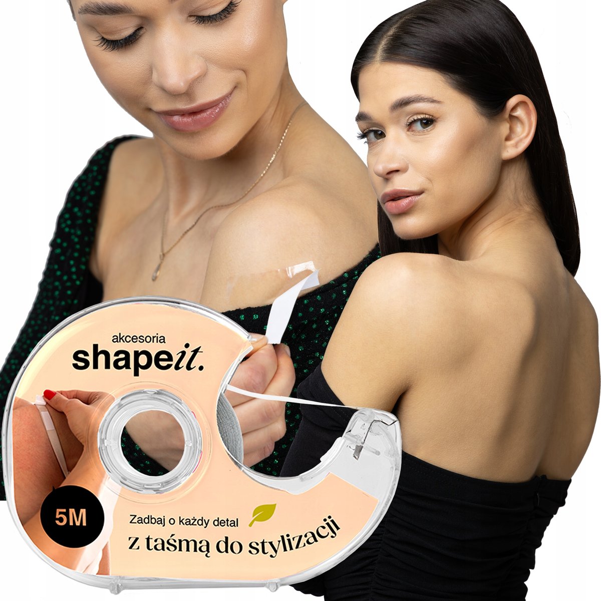 SHAPEIT ORYGINALNA TAŚMA DWUSTRONNA DO UBRAŃ STYLIZACJI PODKLEJANIA 5 M