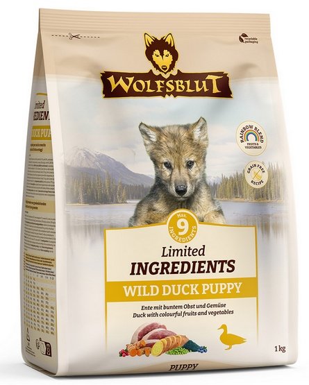 Wolfsblut Dog Wild Duck kaczka i bataty 1kg