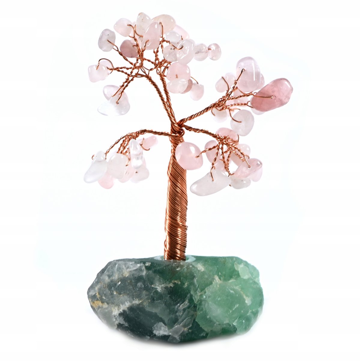 DRZEWKO SZCZĘŚCIA Z DRUTU DEKORACJA DOMU FIGURKA PREZENT RÓŻNE KOLORY