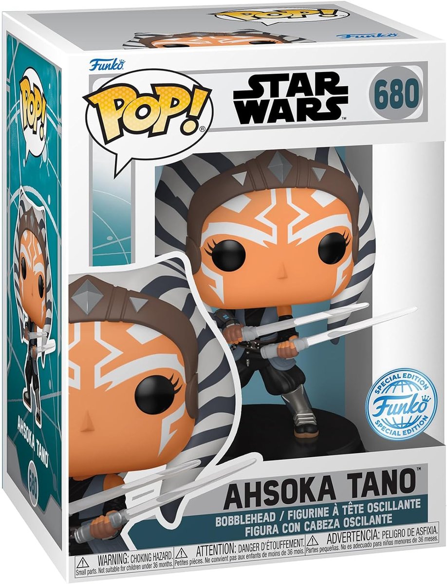 Funko POP Star Wars 680 Ahsoka Tano Special Edition