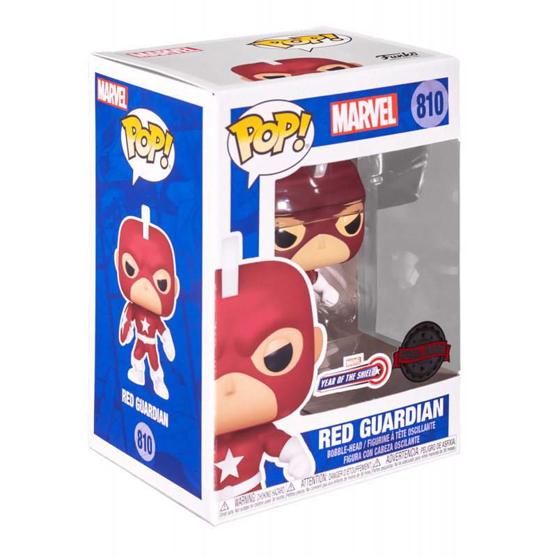 Funko POP Marvel 810 Red Guardian Special Edition