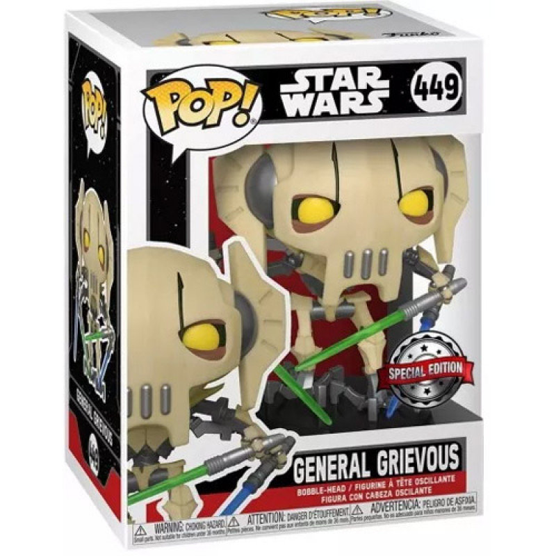 Funko POP Star Wars 449 General Grievous Special Edition