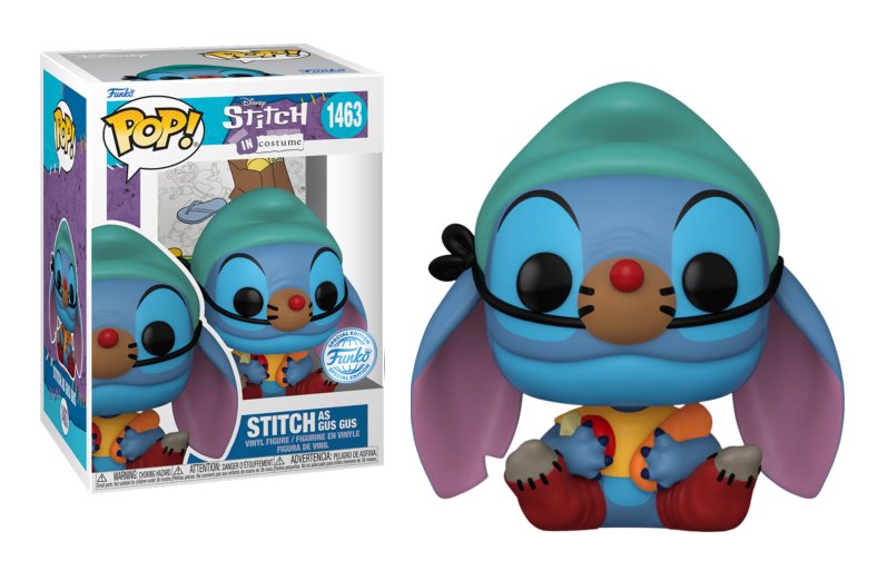 Funko POP Lilo & Stitch 1463 Stitch as Gus Gus Special Edition