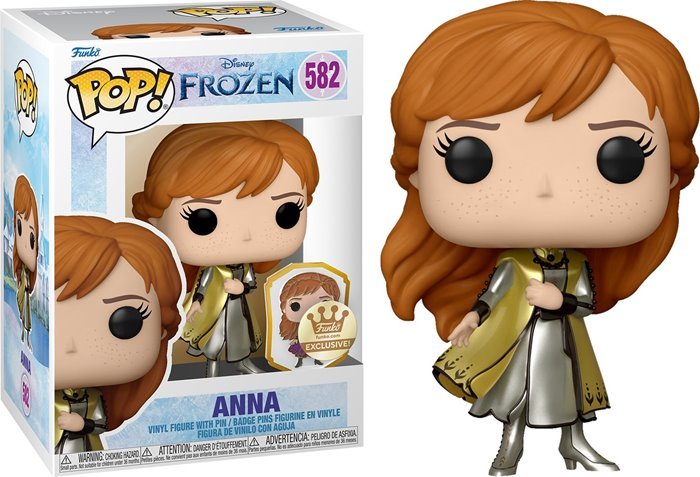 Funko POP Disney Frozen 582 Anna metallic Special Edition