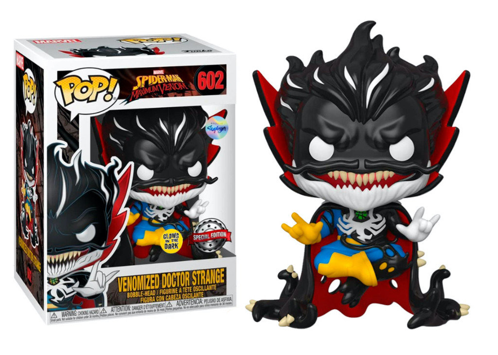 Funko POP Venom 602 Venomized Doctor Strange glow Special Edition