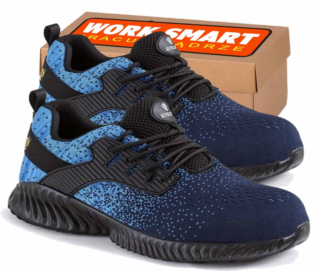 Buty robocze bardzo lekkie PÓŁBUTY OCHRONNE TEXO-FLY BLUE S1 41 - PROCERA PROCERA