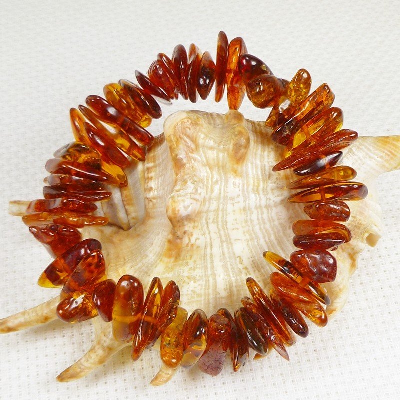 5620-41 Bransoleta Bursztyn Ba�tycki -*