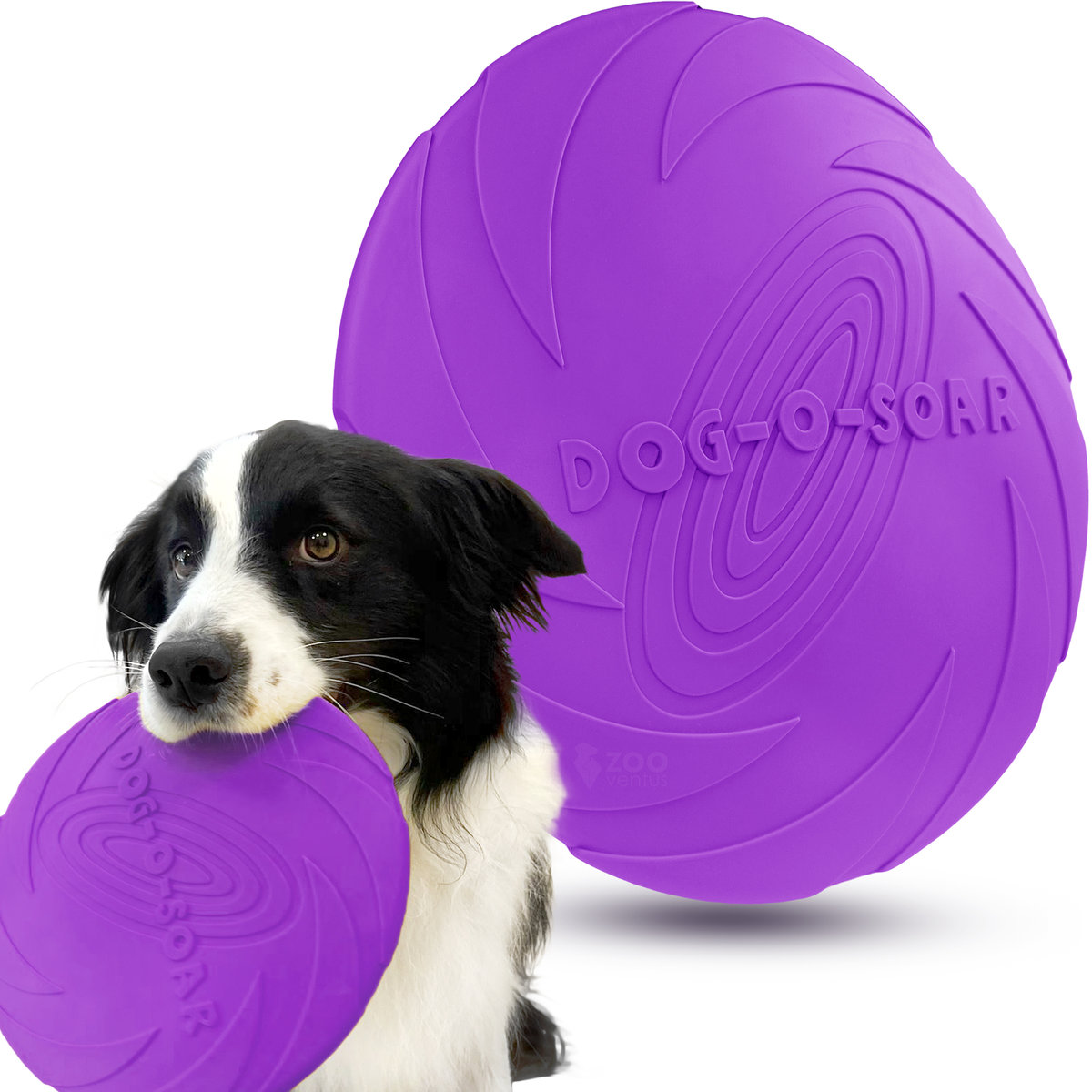 Dysk Do Rzucania Aportowania Frisbee Latający Talerz Gryzak Zabawka Dla Psa