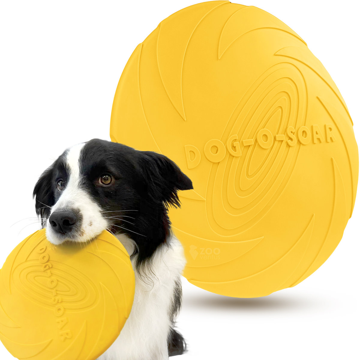 Dysk Do Rzucania Aportowania Frisbee Latający Talerz Gryzak Zabawka Dla Psa