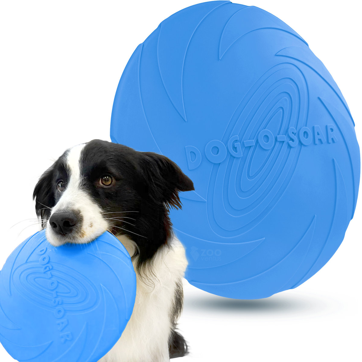 Dysk Do Rzucania Aportowania Frisbee Latający Talerz Gryzak Zabawka Dla Psa