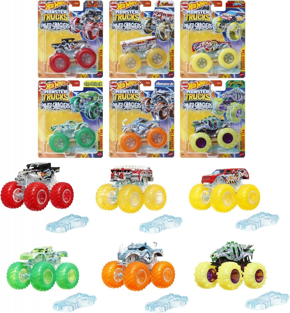 HW MT POJAZD POWER SMASHERS 1 64 MIX HYJ19 B/C6