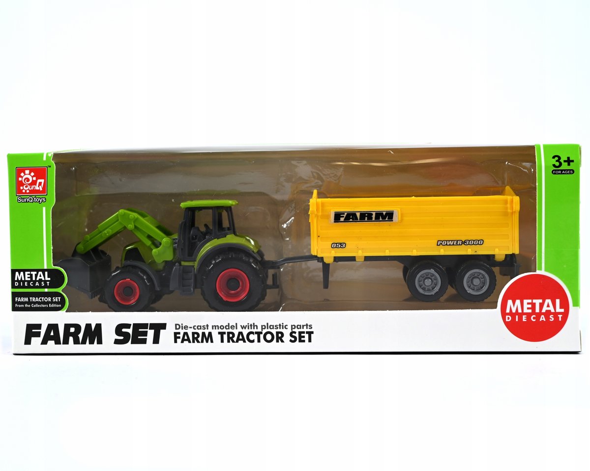 POJAZD ROLNICZY TRAKTOR KOMBAJN ZESTAW ROLNIKA MASZYNA RÓŻNE WZORY