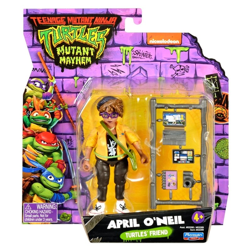 WOJOWNICZE ŻÓŁWIE NINJA Figurka APRIL O NEIL