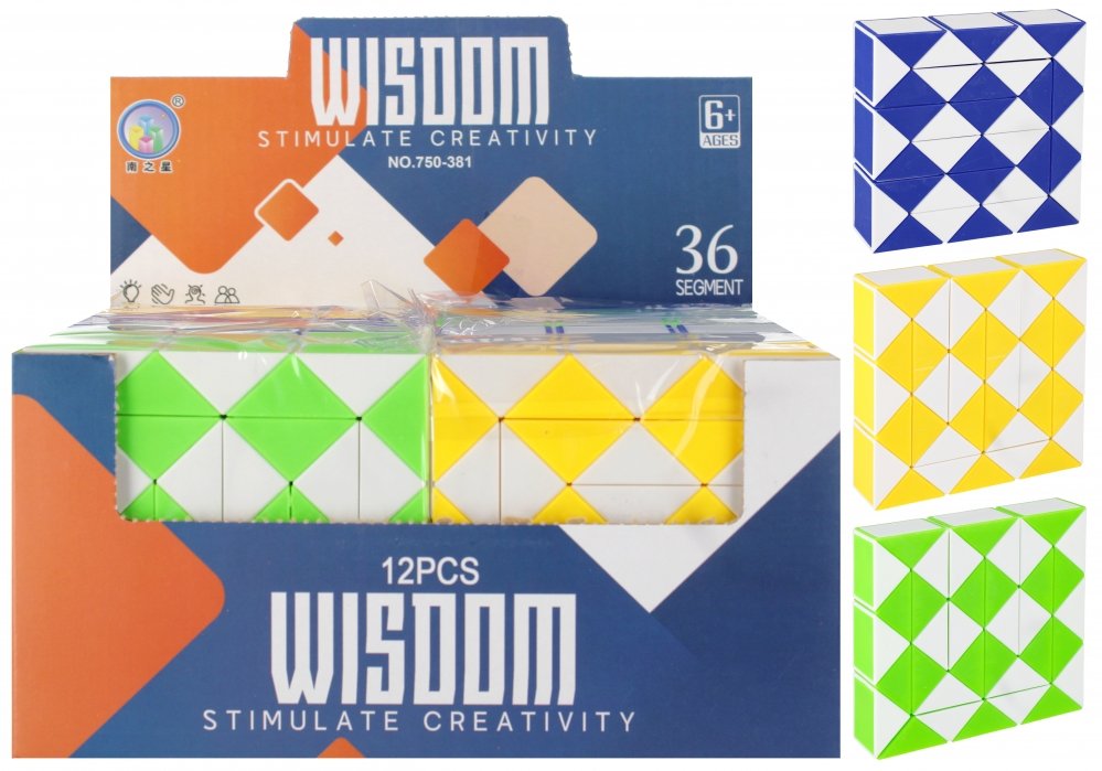 Kostka Magiczna Wąż mix  MEGA CREATIVE