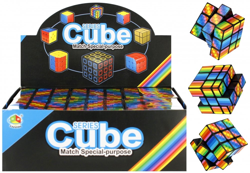 Kostka Magic tęcza MEGA CREATIVE