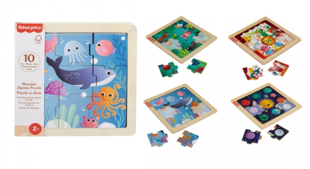 FP WOOD PUZZLE KOLEKCJA UKLADANEK MIX