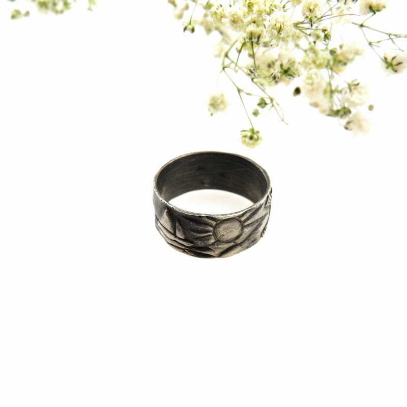 Obrączka srebrna - Lato