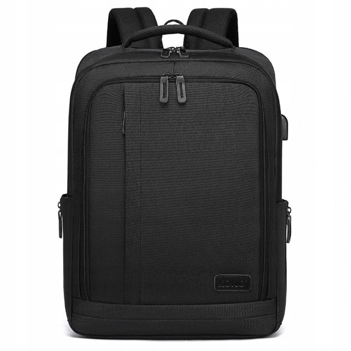 Plecak dla Informatyka do Pracy Męski Czarny Biznesowy na Laptopa Exton