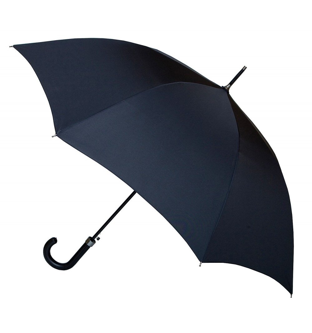 Czarny parasol męski automat F.P. PARASOL