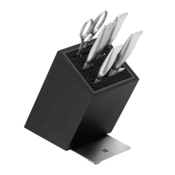 Zestaw noży Grand Gourmet + blok FlexTec WMF