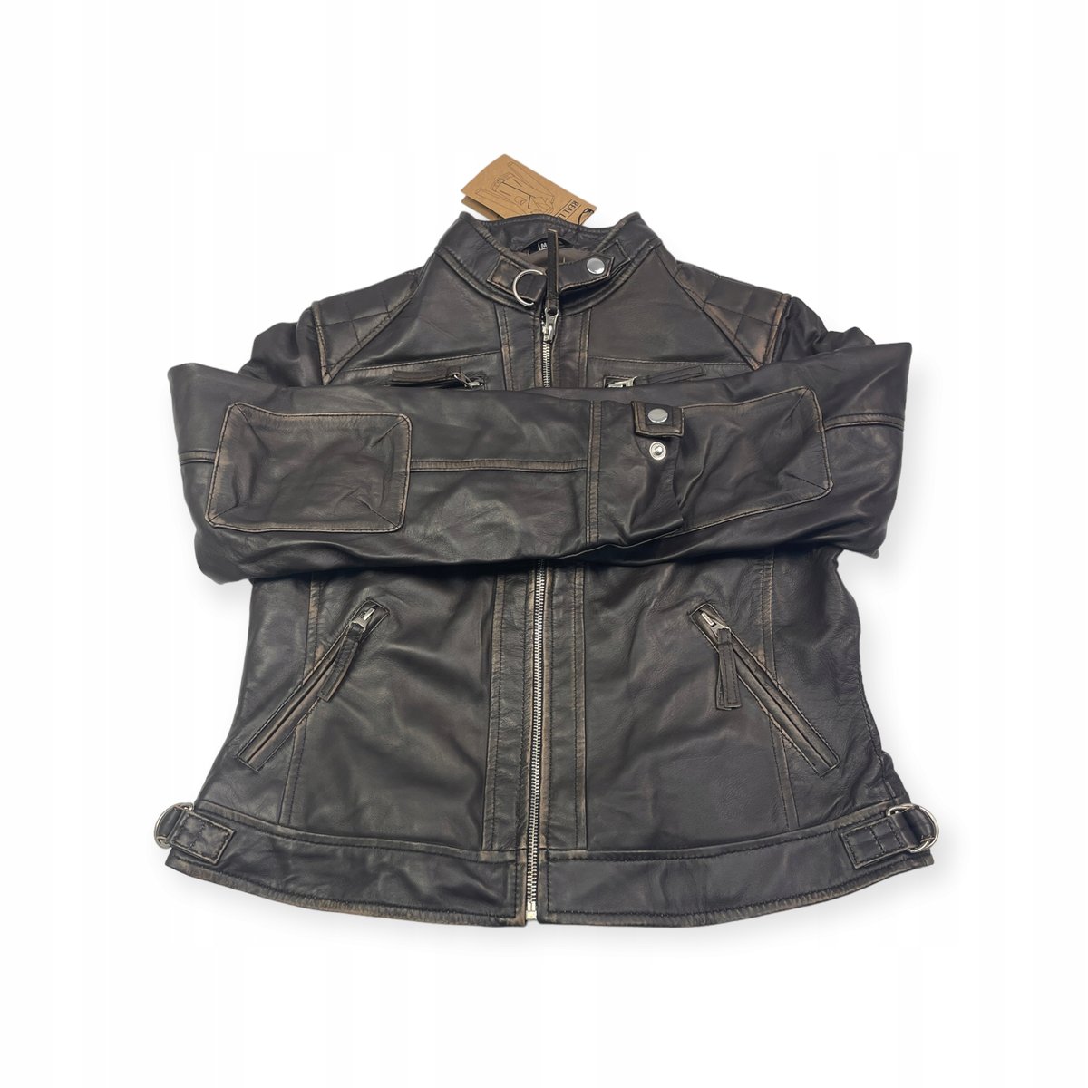 Skórzana kurtka damska Real Leather M