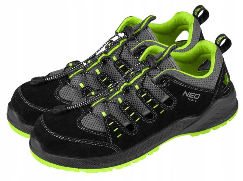Sandały buty obuwie robocze S1P SR stalowy podnosek wkładka rozmiar 42 NEO 82-089-42