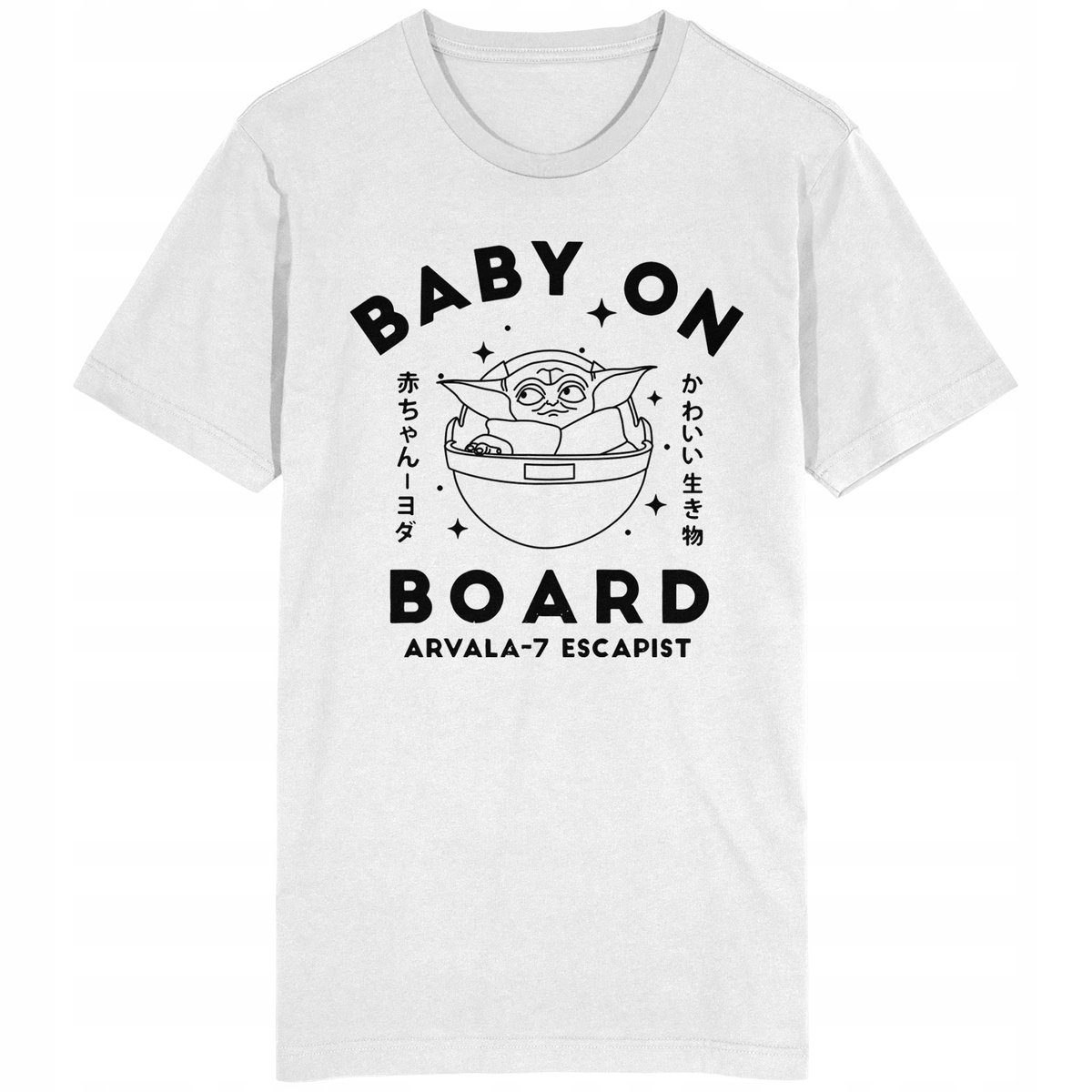 Baby On Board Koszulka Yoda Star Wars Mandalorian