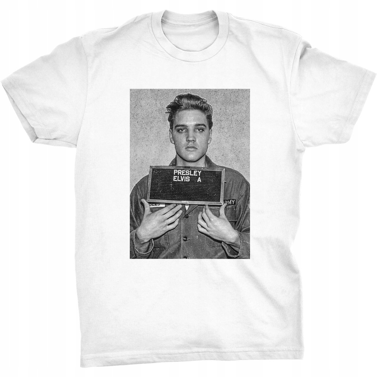 Elvis Presley Jail Koszulka Rock And Roll Pop