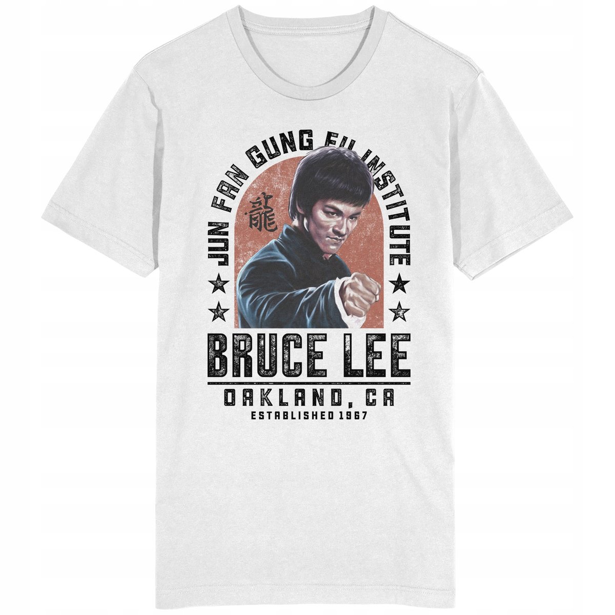 Bruce Lee Koszulka Karate Kid Wejście Smoka Gym