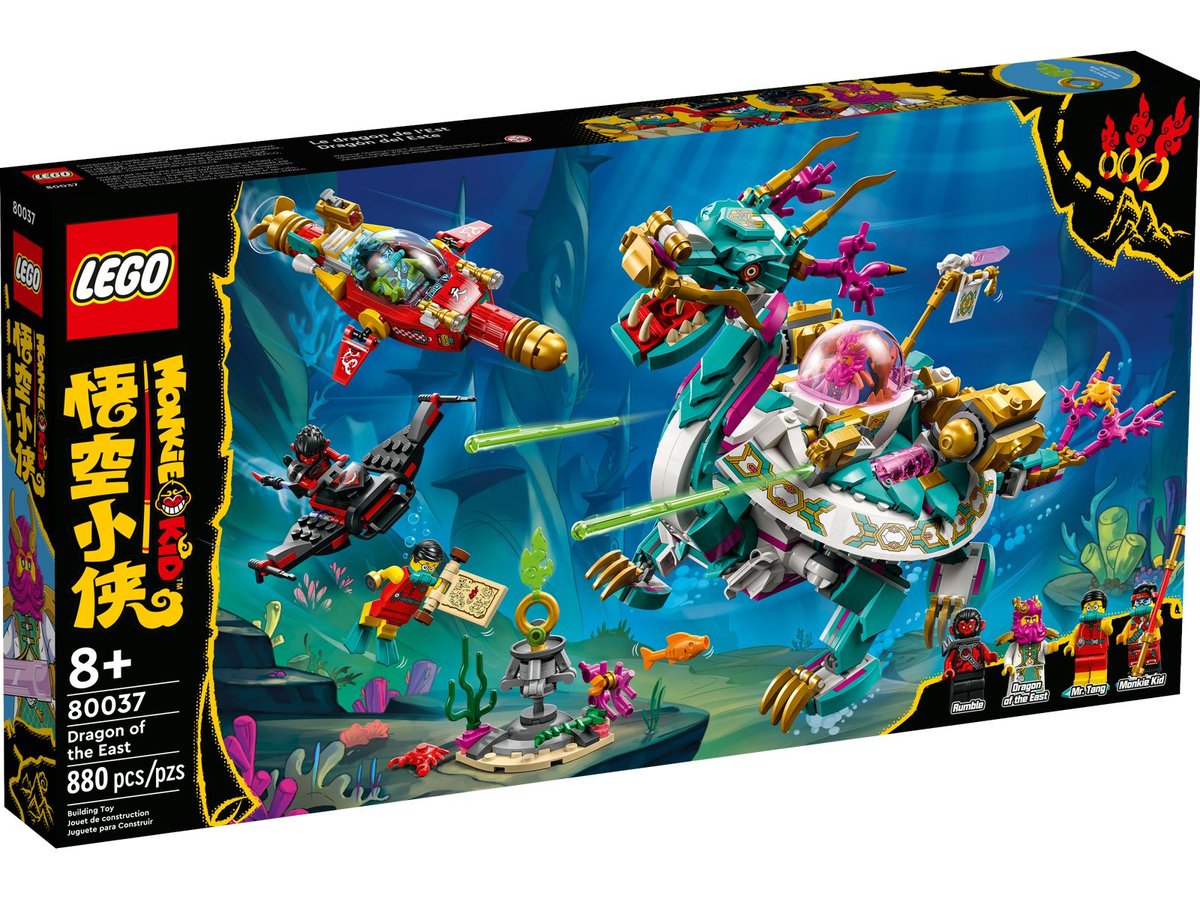 LEGO 80037 Monkie Kid - Smok Wschodu
