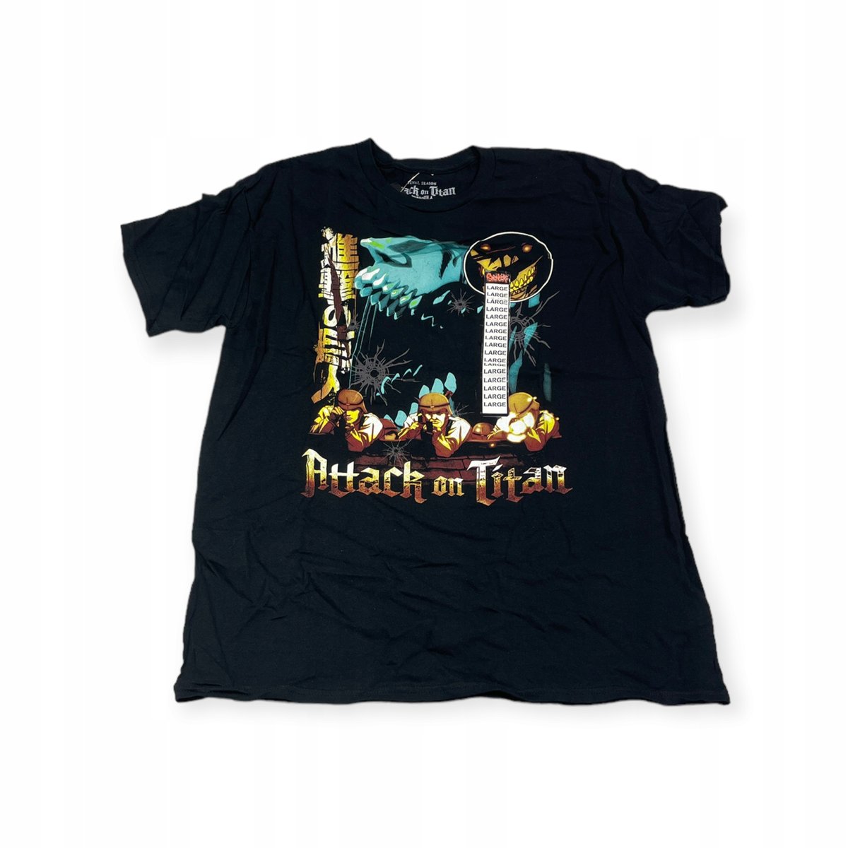 Koszulka T-shirt męski okrągły dekolt SPENCER'S ATTACK ON TITAN M