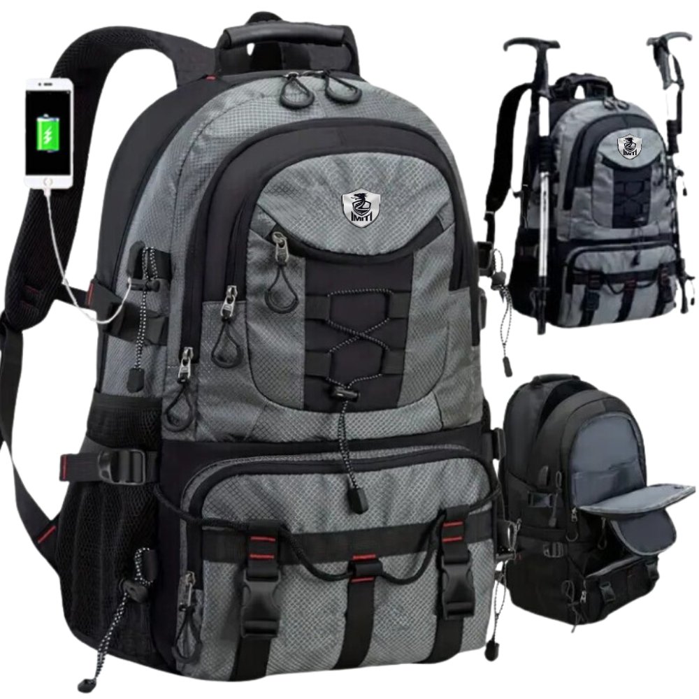 Plecak Turystyczny Trekkingowy Górski W Góry 40L Usb Męski Damski Imiti