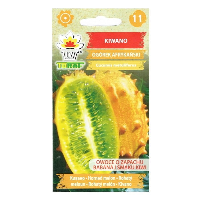 KIWANO Ogórek Afrykański Kolczasty nasiona 0,3g