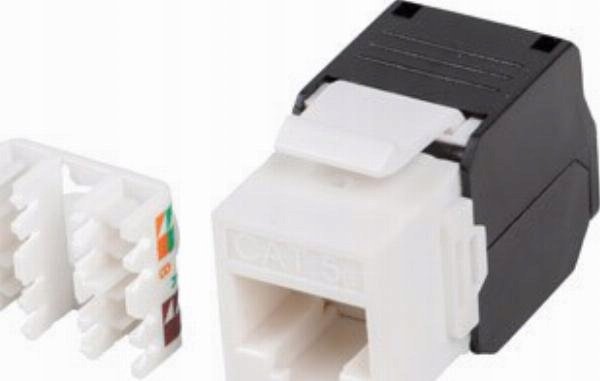Lanberg moduł keystone gniazdo RJ45 - beznarzędziowy UTP kat. 5e