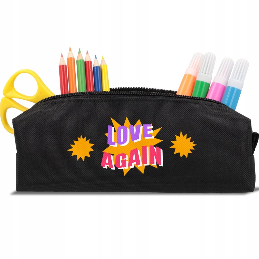 Piórnik Szkolny Tuba Dla Ucznia LOVE AGAIN Wzory