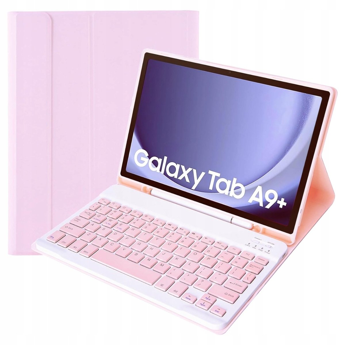 Etui z klawiaturą do Samsung Galaxy Tab A9+ Plus SM-X210 obudowa pokrowiec
