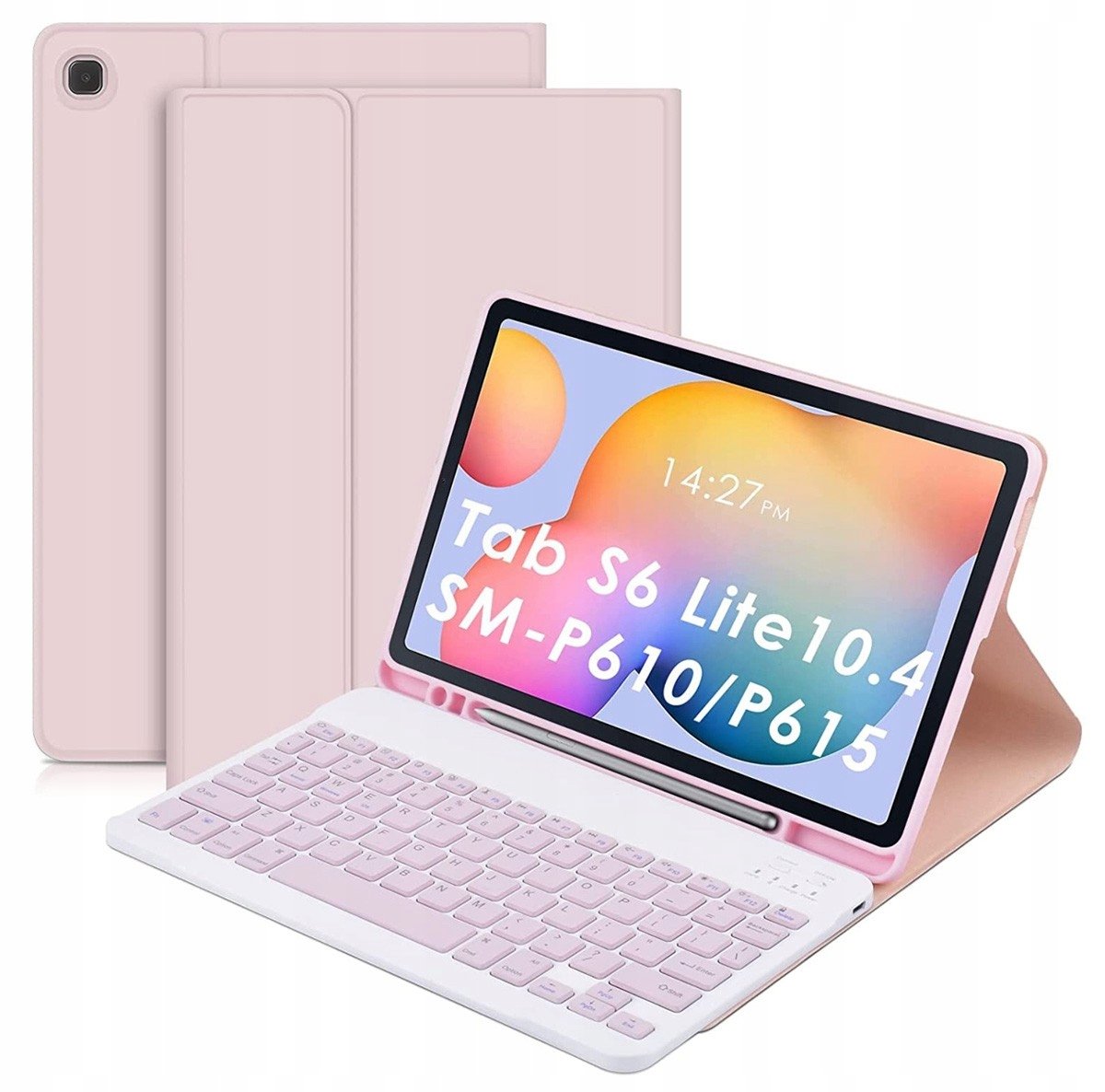 ETUI Z KLAWIATURĄ BLUETOOTH DO GALAXY TAB S6 LITE