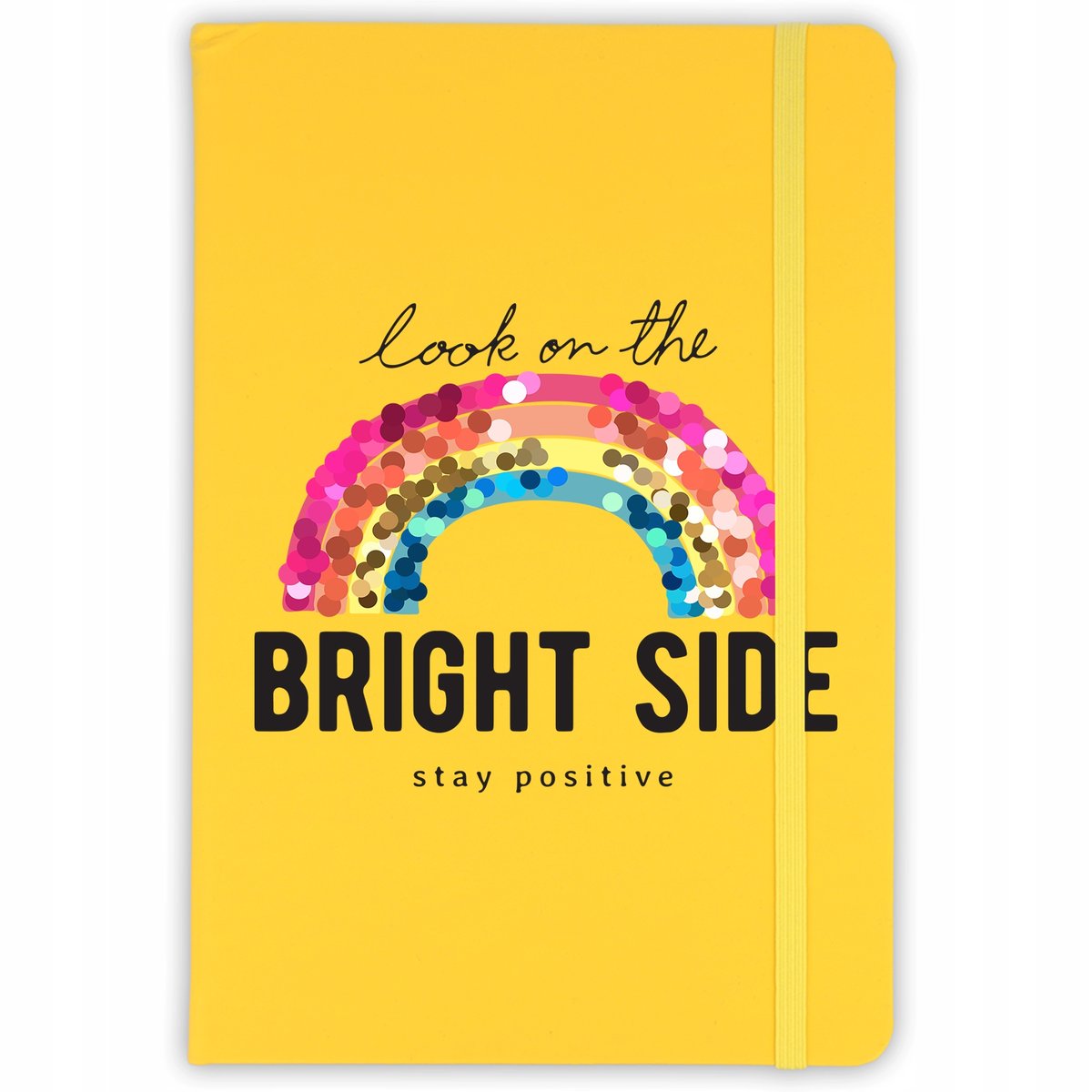 NOTES A5 ŻÓŁTY Notatnik W Linie TĘCZA KOLOR Wzory